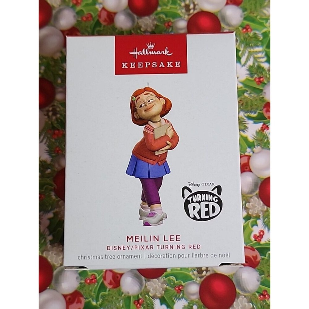 DISNEY TURNING RED 2023 MEILIN LEE HALLMARK KEEPSAKE ORNAMENT School Girl Pixar